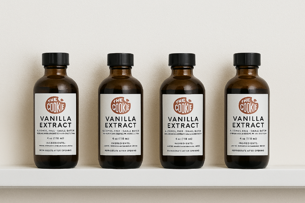 Homemade Vanilla Extract, 4 oz.